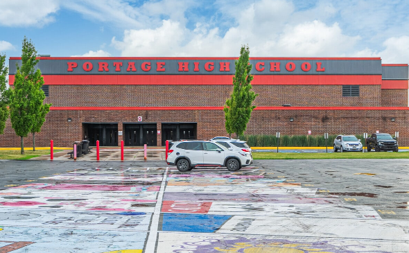 Portage High School Lockdown Today: Heavy law enforcement presence at Portage High School following Wednesday shooting report in Indiana
